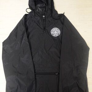 Obey Propaganda Company Black Anorak Windbreaker Jacket Men’s Large
